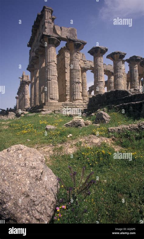 Africa, Libya, Cyrene, Zeus temple Stock Photo - Alamy