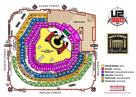 Seating Chart Busch Stadium St. Louis Cardinals | semashow.com