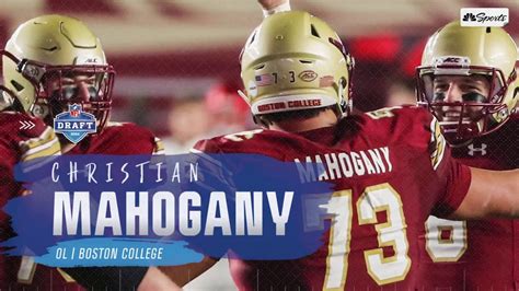 2024 NFL Draft Highlights: Christian Mahogany – OL, Boston College ...