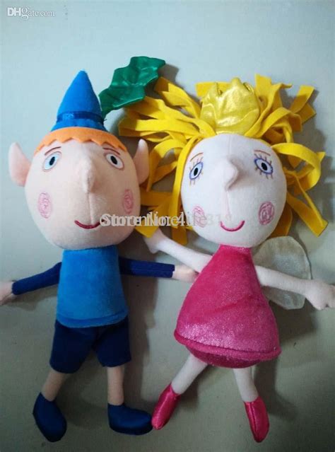 Wholesale-Ben And Holly's Little Kingdom Toy Doll Action Figures Plush Toy Christmas Gift 9 ...