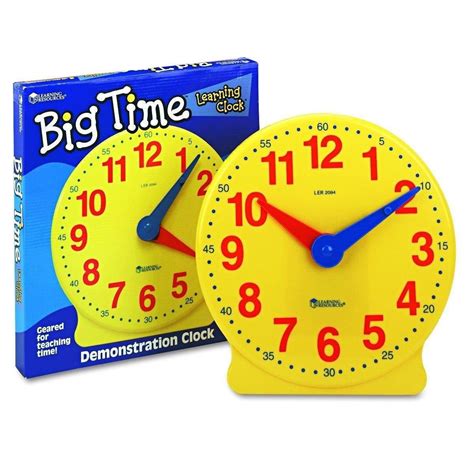 Big Time 12hr Demonstration Clock – ABC School Supplies