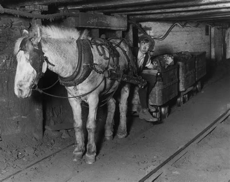 Amazing peek inside Britain's coal mines where working-class men spent ...