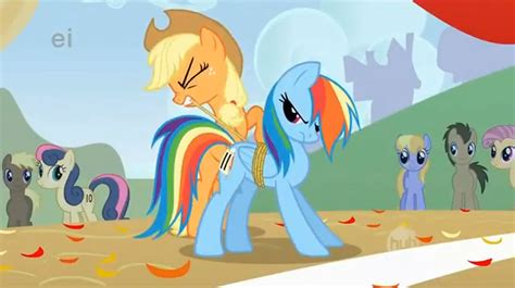 Rainbow Dash and Applejack - My Little Pony Friendship is Magic Image ...