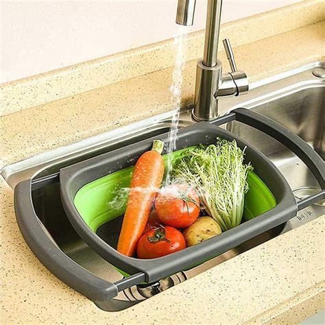 Collapsible Strainer With Handle - Home & Garden