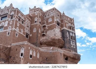 Yemeni Heritage Architecture Design Details Historic Stock Photo ...