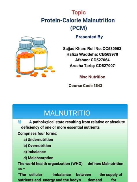 Protein-Calorie Malnutrition | PDF | Malnutrition | Medical Specialties