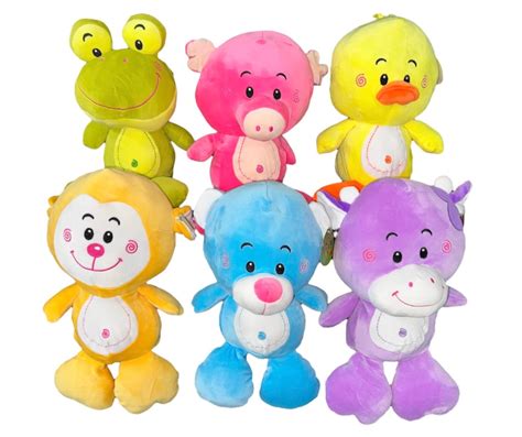 11-12″ SQUISHY ANIMALS 6ASST PLUSH @$4.25 ea – World Plush Inc.