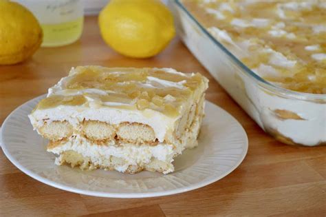 Limoncello Tiramisu | Italian Lemon Dessert - This Italian Kitchen