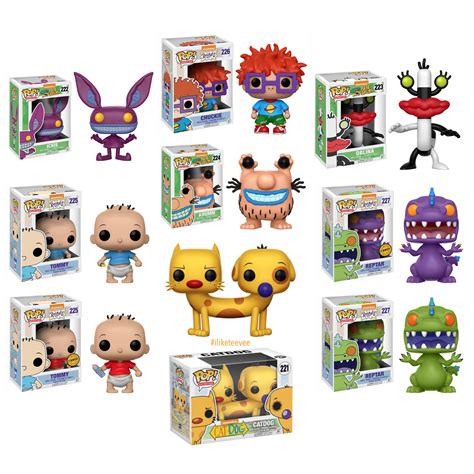 90s Nickelodeon Pop!Vinyls from Funko for a Spring 2017 Release