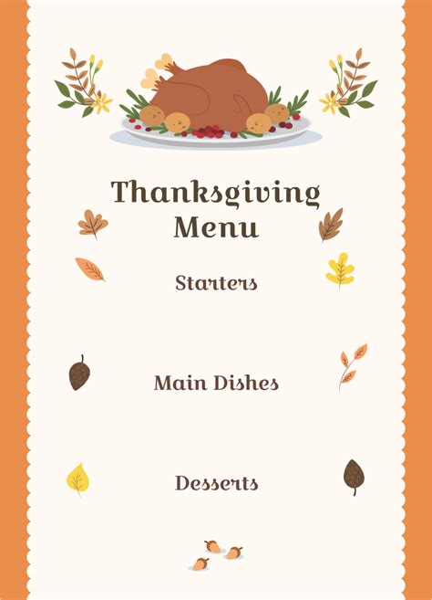 Thanksgiving Flyer Templates - 13 Free PDF Printables | Printablee