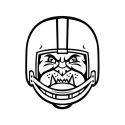 Bulldog Football Vector Images (over 170)