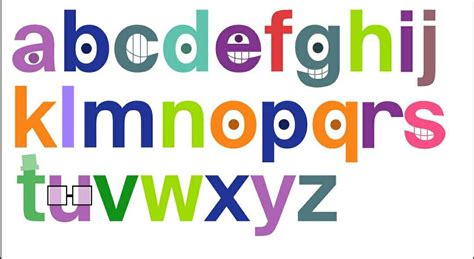 TVOKids Lowercase Letters (IHHOSOffical's Style!) by TheBobby65 on DeviantArt