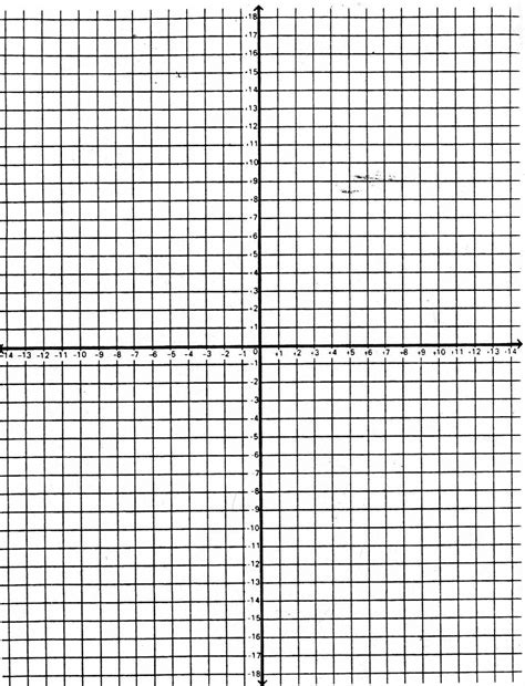 Print Free Graph Paper With X And Y Axis | Grid Paper Printable