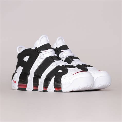 Nike Air More Uptempo 'Black / Red' - Sneaker Steal