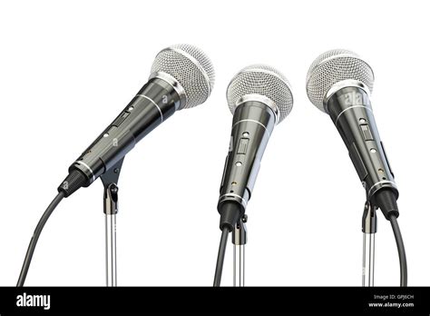 Mic stand hi-res stock photography and images - Alamy