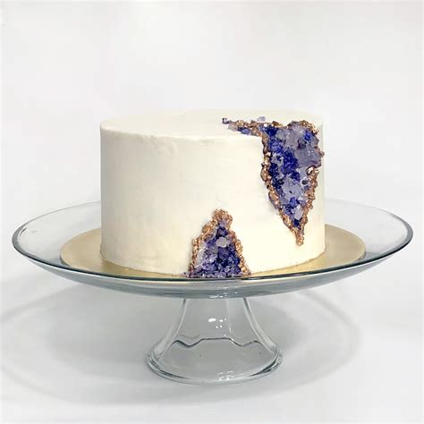 Purple Geode Cake | Los Angeles Delivery | 12 Oaks Desserts