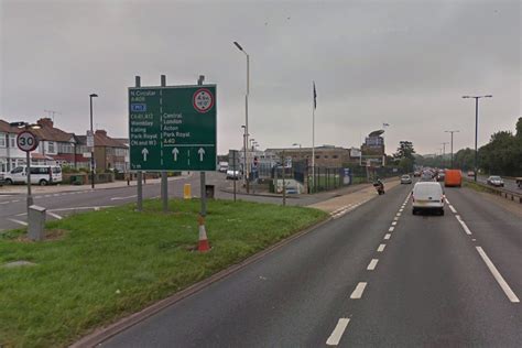 Driver killed 'after hitting road sign' next to A40 in north west London | London Evening Standard