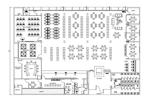 Free Library Plans | Free Cad Blocks & Drawings Download Center