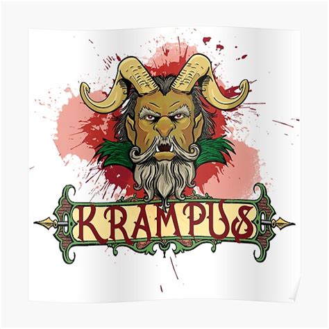 "Krampus" Poster for Sale by TheHawksAerie | Redbubble