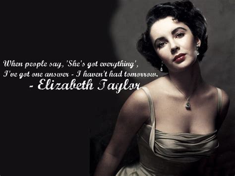 Elizabeth Taylor | Elizabeth taylor quotes, Actor quotes, Movie love quotes