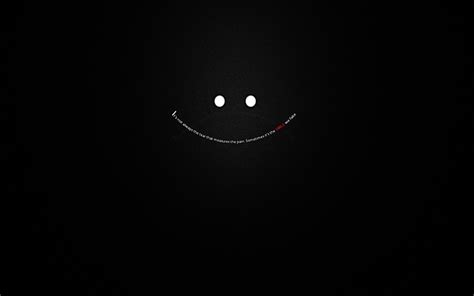 Smile, Face, Black and White, Illustration, Minimalism, Dark, 2560×1600 ...