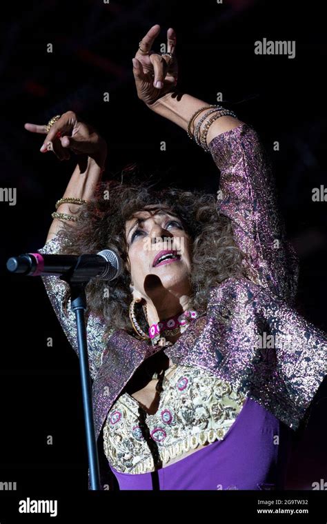 Singer rosario flores performs in madrid hi-res stock photography and ...