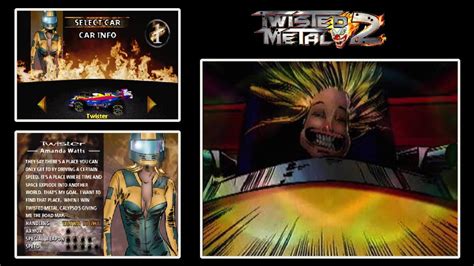 Twisted metal 2 - Twister Ending - YouTube