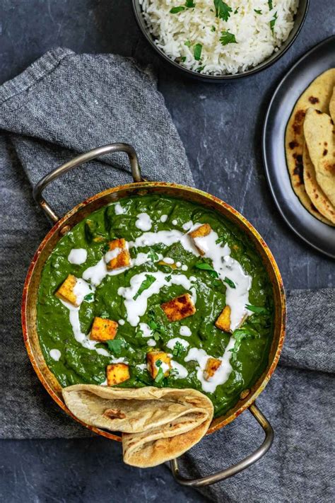 Vegan Palak Tofu Paneer • The Curious Chickpea