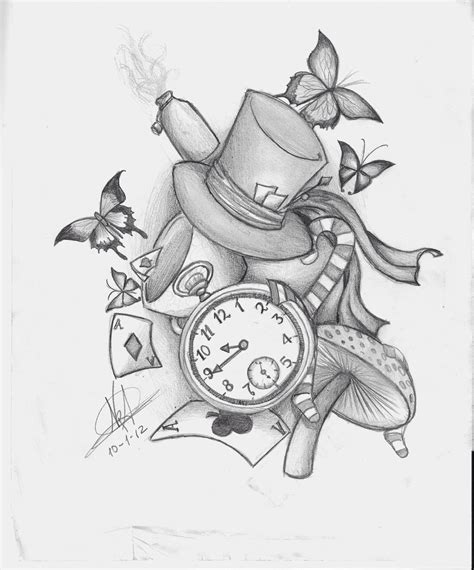 Alice In Wonderland Drawing Tumblr at GetDrawings | Free download