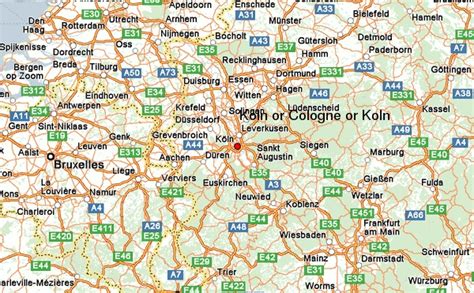 Koln Map and Koln Satellite Images