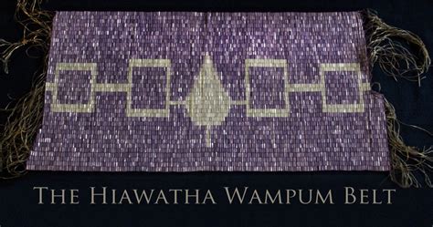 OUR BELT!! The Aionwá:tha (Hiawatha) Wampum Belt symbolizes the ...