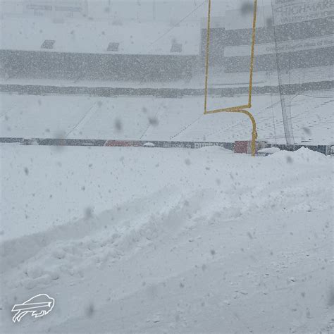 Bills release photos of Highmark Stadium covered in snow | News 4 Buffalo