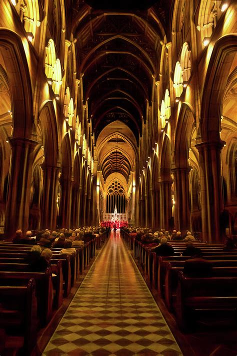 Inside St Mary's Cathedral Photograph by Miroslava Jurcik - Fine Art America