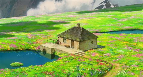 Anime Scenery Wallpaper Studio Ghibli - Anime Wallpaper HD