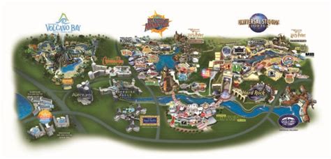 Universal Orlando Resort Map | Wish Upon a Star With Us