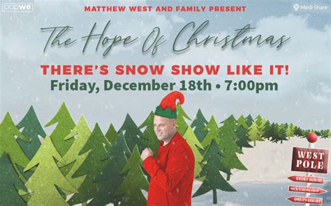 Matthew West & Family present: The Hope of Christmas – The Junction ...