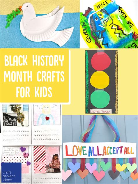 Inspirational Crafts For Black History Month - Craft Project Ideas