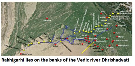 Rakhigarhi map - myIndiamyGlory