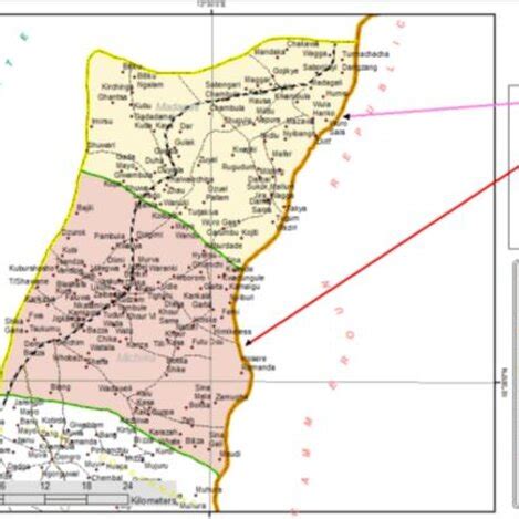 Map of Adamawa State showing the Study Area | Download Scientific Diagram