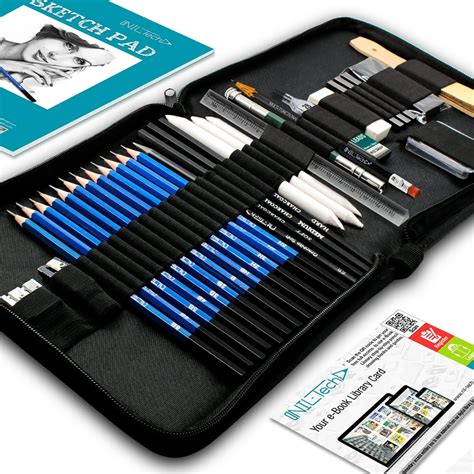 Drawing Pencils Art Supplies - 37 Sketching Art Set - Each art supply ...