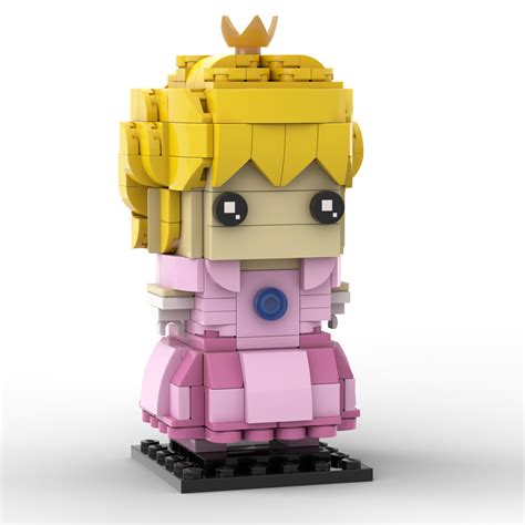 LEGO MOC Princess Peach - Super Mario by custominstructions ...