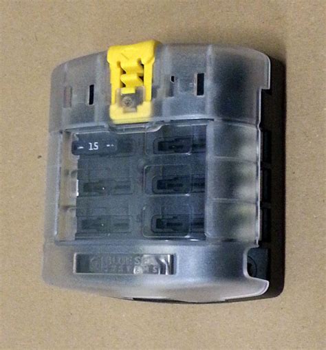 ATC Fuse Block 6 Circuits with Cover