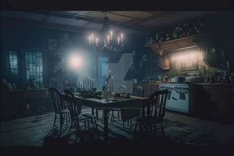 Haunted House - Kitchen (3) by MrTimelessArt on DeviantArt