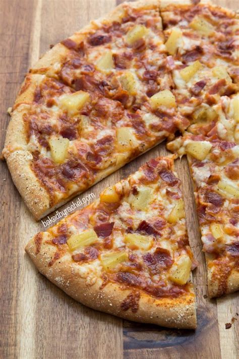 Three Cheese Hawaiian Pizza Recipe