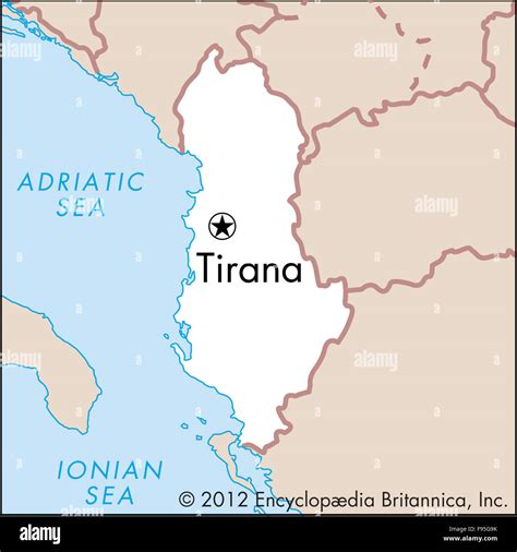 Tirana albania maps cartography geography tirana hi-res stock ...