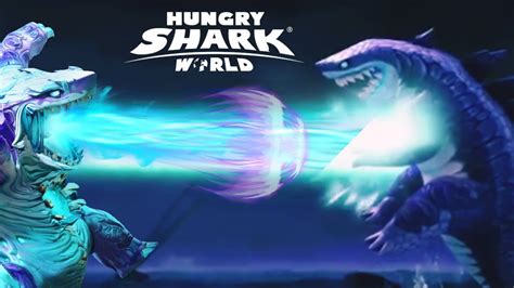 Shin Sharkjira vs Sharkjira (Edit Trailer) - Hungry Shark World - YouTube