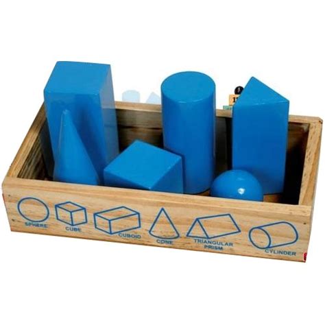 Montessori Geometrical Solids at best price in Bengaluru by Kids Montessori World | ID: 4934811048