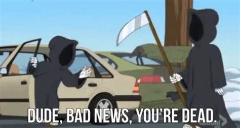 Grim Reaper GIF - Grim Reaper Bad News You Are Dead - Discover & Share GIFs