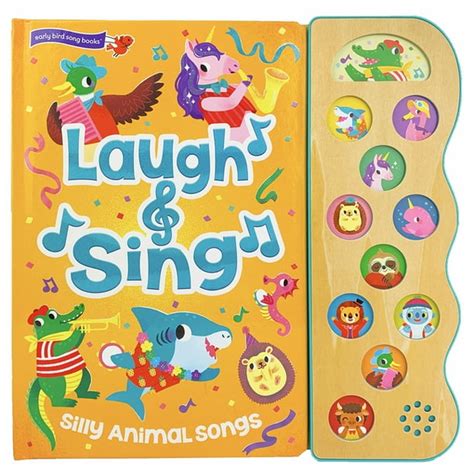 Early Bird Song Books: Laugh & Sing : Silly Animal Songs (Board book) - Walmart.com - Walmart.com