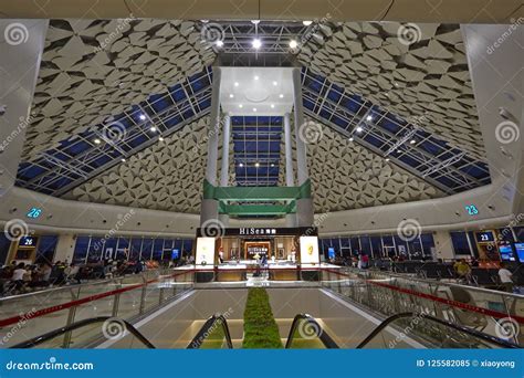 Interior of Haikou Meilan International Airport, China Editorial Image ...